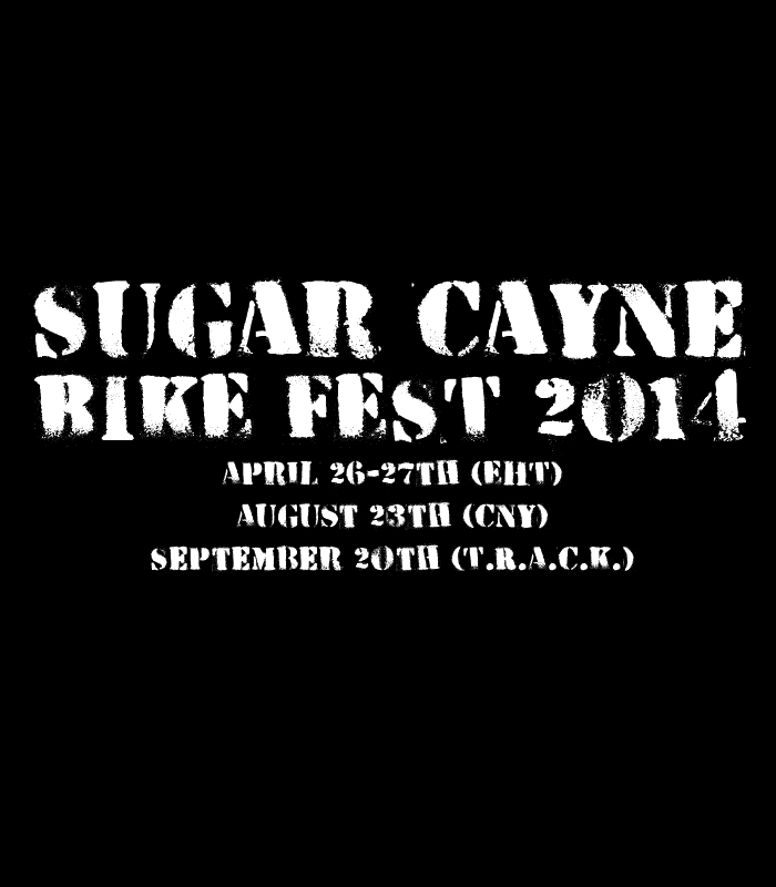 sugar cayne bike fest promo banner