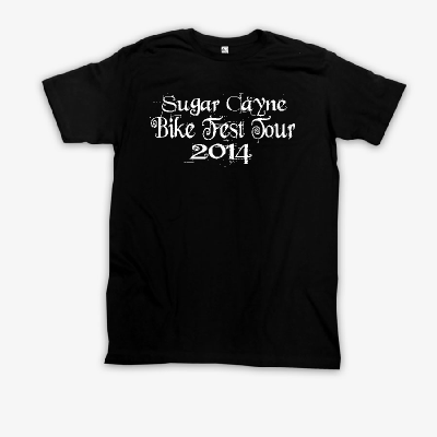 Sugar cayne Bike Fest tee