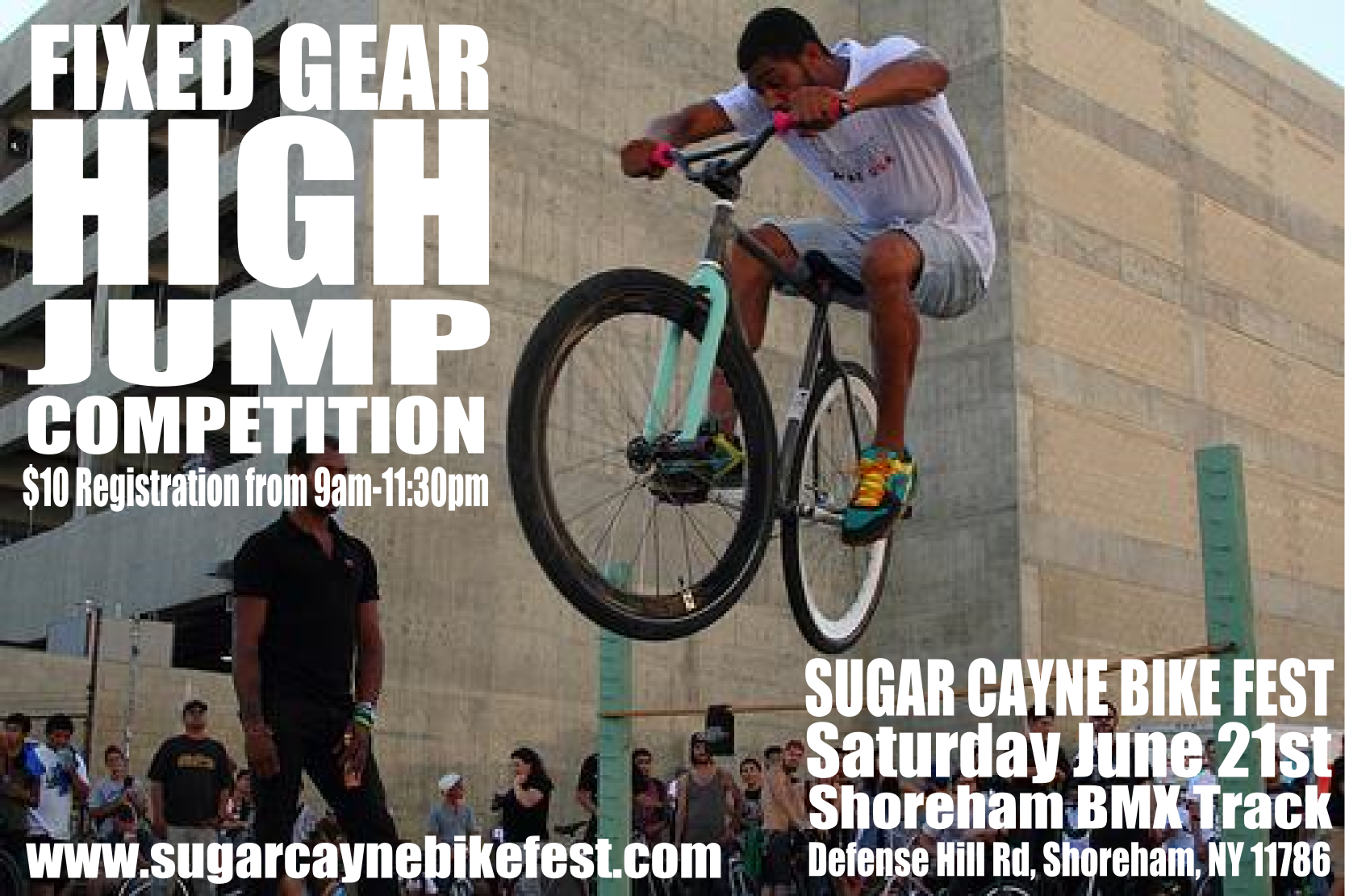 fixed gear high jump flier