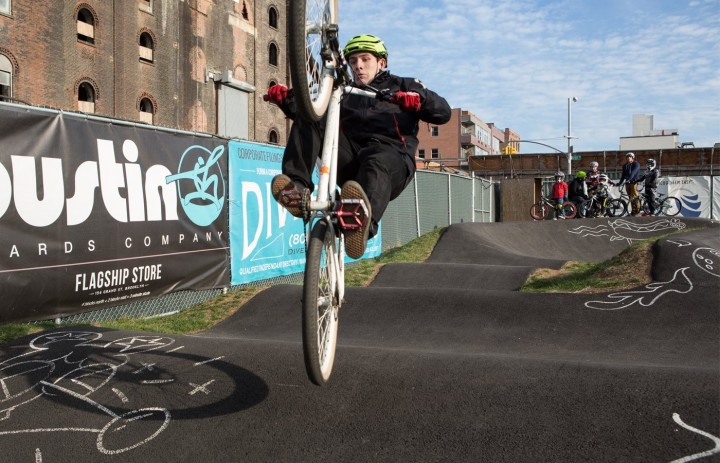 seth freedman, wheelie fail, brooklyn bike park