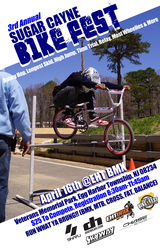 Sugar Cayne Bike Fest Flyer eht