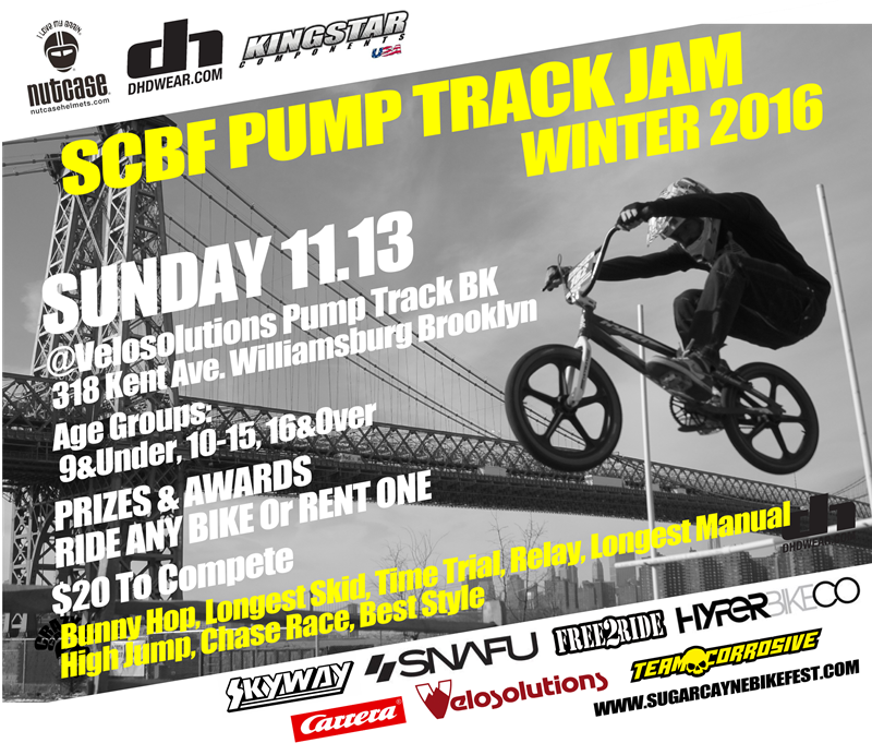 SCBF Pump Track Winter jam