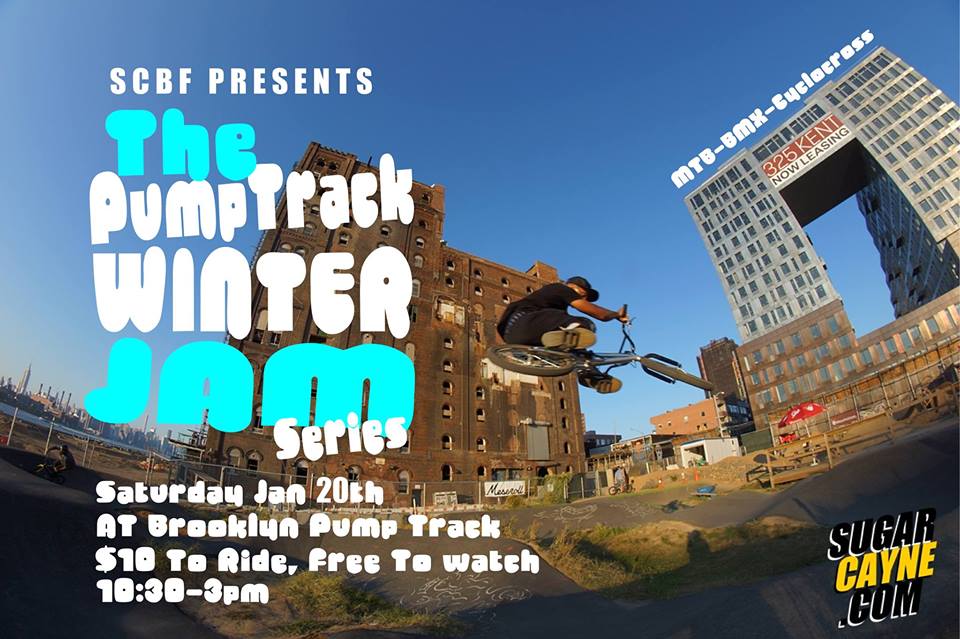 pump track winter jam Brooklyn